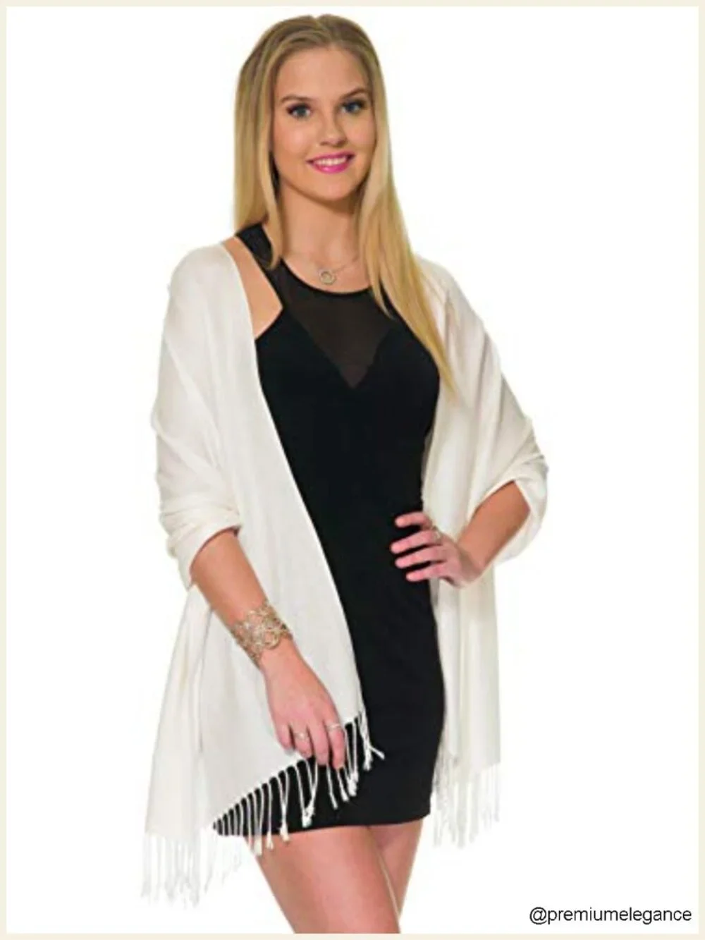 Large Soft Pashmina Shawl Wrap Viscose Wedding Evening Accessory